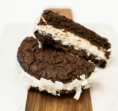 Coconut Cream Whoopie Pie (6 PACK OF HALVES)